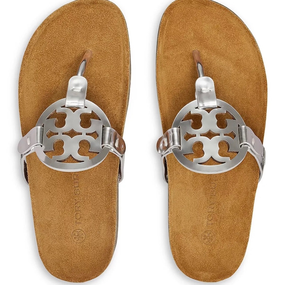 TORY BURCH Miller Cloud Patent Leather / Cork Size 7